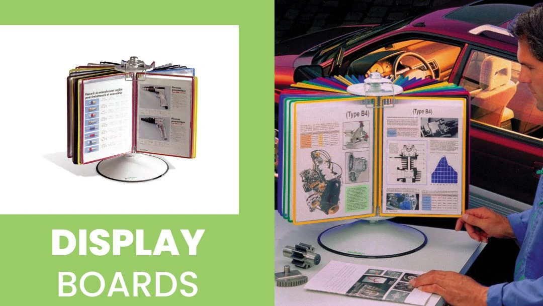 TARIFOLD display boards