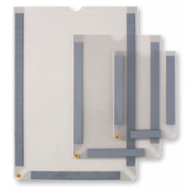   ESD Dokumentumtaró A4 álló 3 oldalról hátrafelé szegélyezett