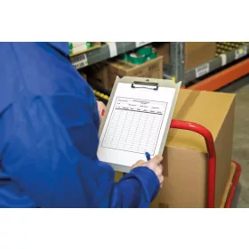   Felírótábla A4+, alu, rúdra rögzíthető tartóval kerek profilhoz