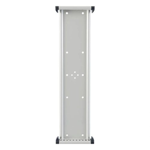 Wall mounted holder A4, empty, steel for 10 display boards, with 4 plugs