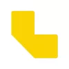 GEToolbox® L Shape Flexible Floor marking  25 mm TRAFFIC YELLOW