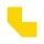 GEToolbox® L Shape Flexible Floor marking  25 mm TRAFFIC YELLOW