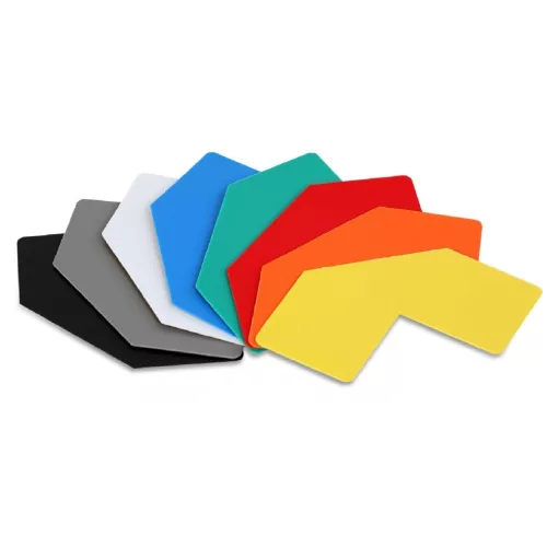 GEToolbox® L Shape Flexible Floor marking  25 mm TRAFFIC YELLOW