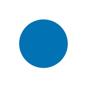 GEToolbox® PONT Alakú Masszív padlójelölés 50 mm KÉK