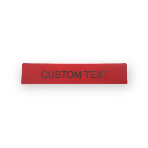 GEToolbox®  I Forma Text Personalizat ROSU