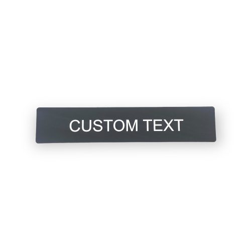 GEToolbox®  I Forma Text Personalizat NEGRU