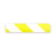 GEToolbox® I Shape Flexible Floor marking  100 mm WHITE-YELLOW