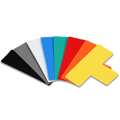 GEToolbox® T Alakú Masszív padlójelölés 50 mm FEKETE