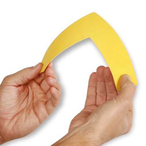 GEToolbox® L Alakú Hosszú Masszív padlójelölés 50 mm PIROS