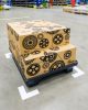 GEToolbox® L Alakú Hosszú Masszív padlójelölés 75 mm NARANCS