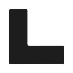 Padlójelölés L alak hosszított ipari minőség