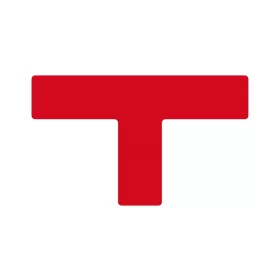 Padlójelölés T alak hosszított ipari minőség