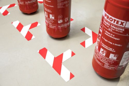 Padlójelölés T alak hosszított ipari minőség