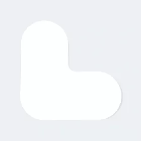 L alakú padlójelölő kerekített