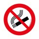 DO NOT SMOKE' FLOOR SIGN 300 mm