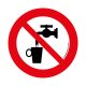 NOT DRINKING WATER!' FLOOR SIGN 500 mm
