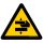 WARNING OF HAND INJURIES' FLOOR SIGN 300 mm