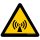 " WARNING OF NON-IONIZING RADIATION" FLOOR SIGN 300 mm