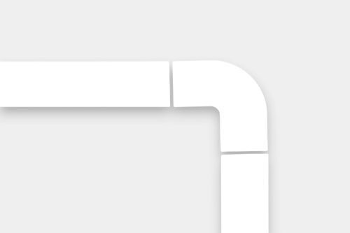  TAPE CORNER FOR FLOOR MARKING TAPES 50 mm