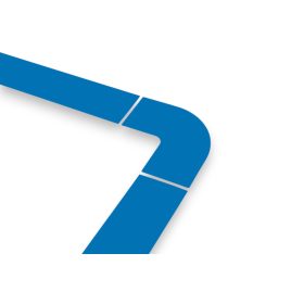   GEToolbox® Sarokelem GET padlójelölő szalaghoz 100 mm KÉK