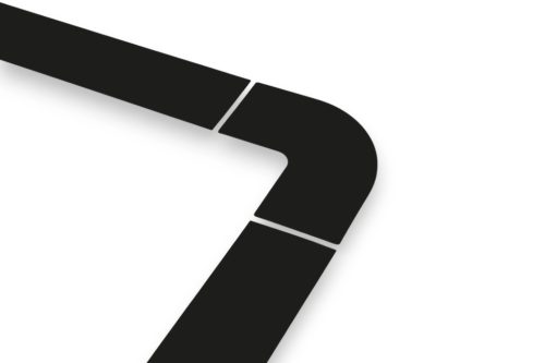 GEToolbox® TAPE CORNER FOR GET TAPES 50 mm BLACK