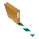 Durable Floor Marking Tape 100mm x 50m GREEN-WHITE