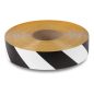Durable Floor Marking Tape 50mm x 50m WHITE-BLACK