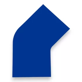   45° sarokelem padlójelölő szalaghoz 75 mm SIGNAL KÉK GEToolbox®