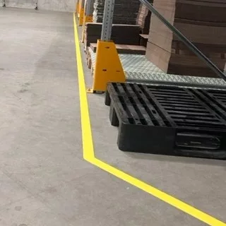 45° sarokelem padlójelölő szalaghoz 50 mm