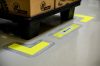 GEToolbox® Feliratablak padlójelölő "Mini Cut-out" 100mm FEKETE