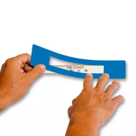   GEToolbox® Feliratablak padlójelölő "Mini Cut-out" 100mm KÉK