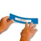 GEToolbox® Text Window Floor Marker "Mini Cut-out" 50mm BLUE