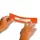 GEToolbox® Text Window Floor Marker "Mini Cut-out" 75mm ORANGE