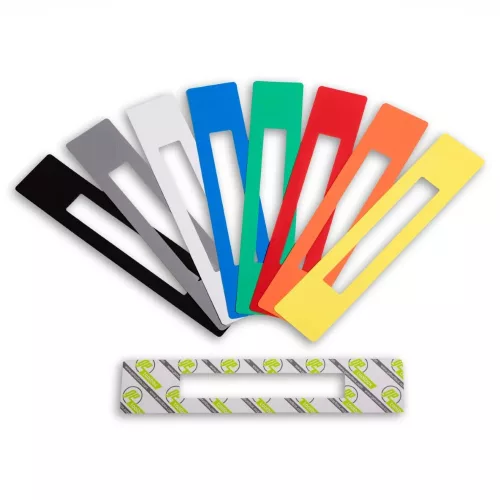GEToolbox® Text Window Floor Marker "Mini Cut-out" 75mm ORANGE