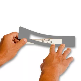   GEToolbox® Feliratablak padlójelölő "Mini Cut-out" 50mm SZÜRKE