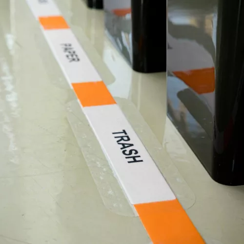 GEToolbox® Feliratablak padlójelölő „Lite” Csomag 75 mm (20 darab/Csomag)