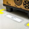 GEToolbox® Balenie podlahového značenia Text Window "Lite" 100 mm (15ks/Balenie na označovanie podlahy)