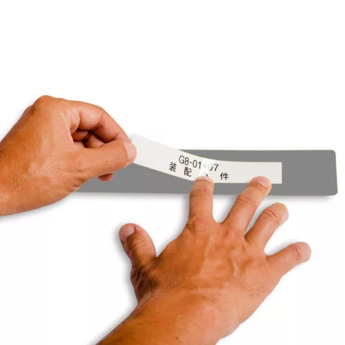 GEToolbox® Text Window Floor Marker "Mini" 100mm GREY