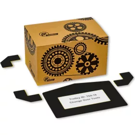   GEToolbox® Feliratablak padlójelölő "Plus Arrow" A5 FEKETE