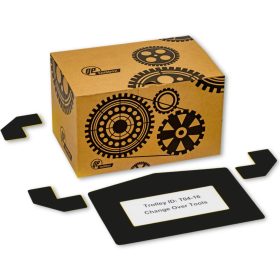   GEToolbox® Feliratablak padlójelölő "Plus Arrow" A4 FEKETE