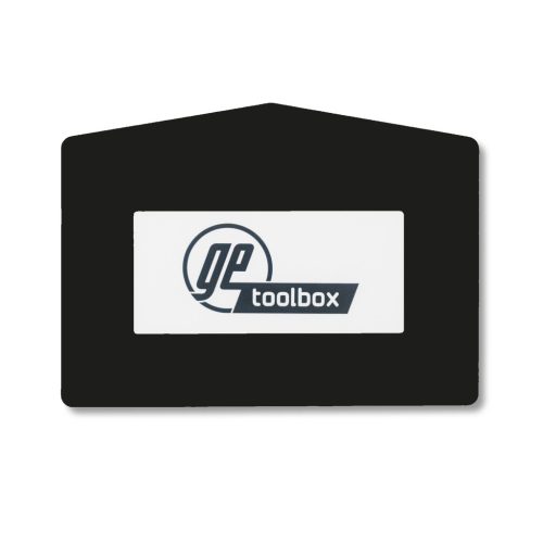 GEToolbox® Feliratablak padlójelölő "Plus Arrow" A4 FEKETE