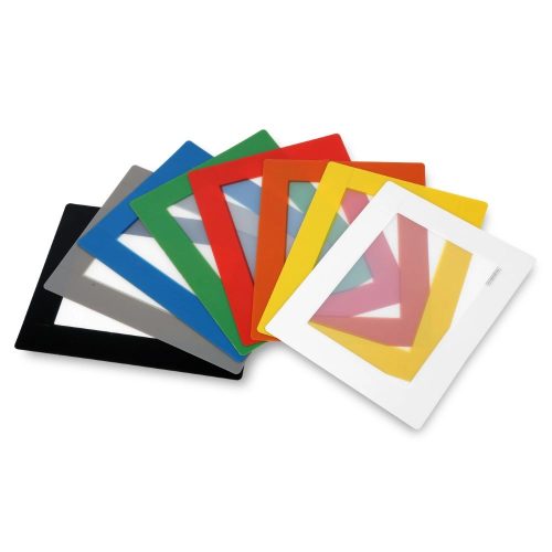 GEToolbox® Text Window Floor marker "Plus" A4 WHITE