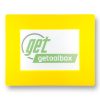 GEToolbox® Text Window Floor marker "Plus" A4 YELLOW