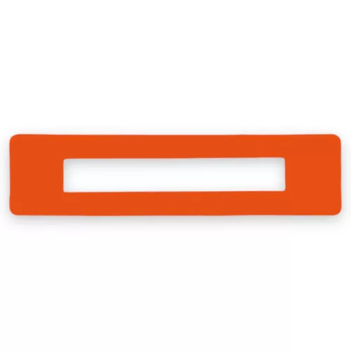 Feliratablak padlójelölő PLUS 75MM x 300MM NARANCS GEToolbox® 