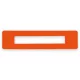 Feliratablak padlójelölő PLUS 75MM x 300MM NARANCS GEToolbox® 