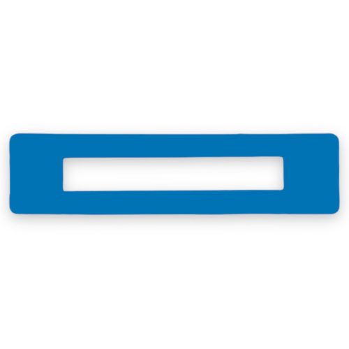 Feliratablak padlójelölő PLUS 75MM x 300MM SIGNAL KÉK RAL 5005 GEToolbox® 