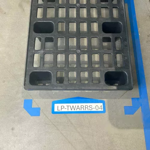 Feliratablak padlójelölő PLUS ARROW 45 x 300MM ZÖLD GEToolbox® 