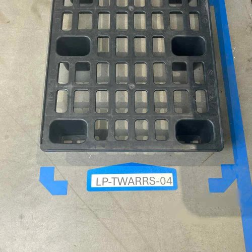 Feliratablak padlójelölő PLUS ARROW 45 x 300MM SIGNAL KÉK RAL 5005 GEToolbox® 