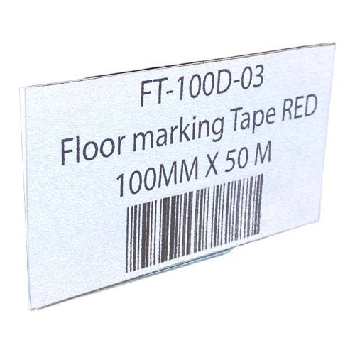 GEToolbox® Label Holder 27mm x 75mm Adhesive 