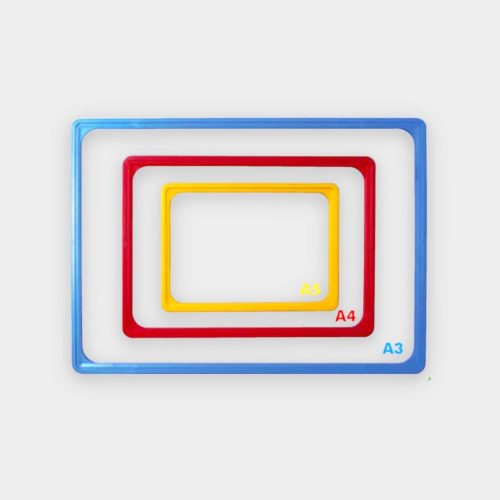 GEToolbox® Message Frame A3 BLUE